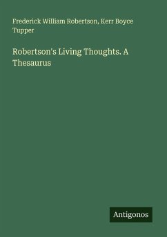 Cover Robertson's Living Thoughts. A Thesaurus