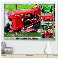 Cover TRECKER PARADE - Historische Traktoren in Glückstadt an der Elbe (hochwertiger Premium Wandkalender 2026 DIN A2 quer), Kunstdruck in Hochglanz