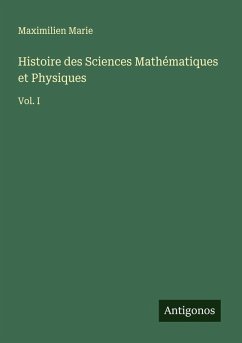 Cover Histoire des Sciences Mathématiques et Physiques