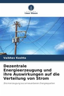 Cover Dezentrale Energieerzeugung und ihre Auswirkungen auf die Verteilung von Strom