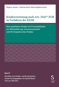 Cover Kindesvertretung nach Art. 314abis ZGB in Verfahren der KESB