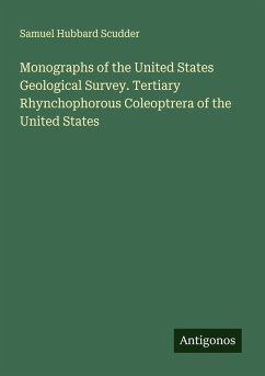 Cover Monographs of the United States Geological Survey. Tertiary Rhynchophorous Coleoptrera of the United States