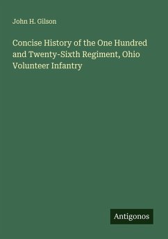 Cover Concise History of the One Hundred and Twenty-Sixth Regiment, Ohio Volunteer Infantry