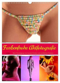 Farbenfrohe Aktfotografie (Wandkalender 2026 DIN A3 hoch), CALVENDO Monatskalender Farbenfrohe Aktfotografie (Wandkalender 2026 DIN A3 hoch), CALVENDO Monatskalender