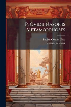 Cover P. Ovidii Nasonis Metamorphoses