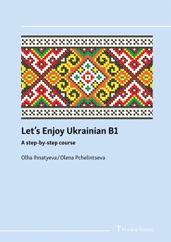 Cover Let's enjoy Ukrainian B1. A step-by-step course