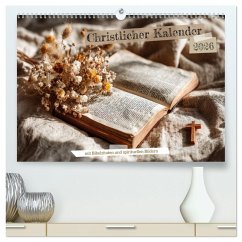 Cover Christlicher Kalender mit Bibelzitaten und spirituellen Bildern (hochwertiger Premium Wandkalender 2026 DIN A2 quer), Kunstdruck in Hochglanz