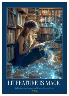 Literature is Magic (Wall Calendar 2026 DIN A2 portrait), CALVENDO 12 Month Wall Calendar