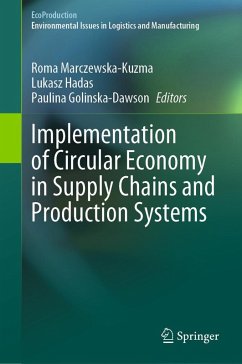Implementation of Circular Economy in Supply Chains and Production Systems (eBook, PDF)