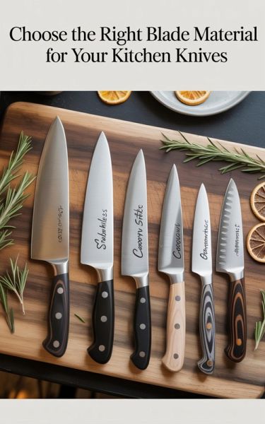 Choose The Right Blade Material For Your Kitchen Knives (eBook, ePUB)