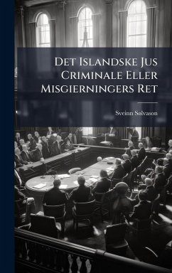 Cover Det Islandske Jus Criminale Eller Misgierningers Ret