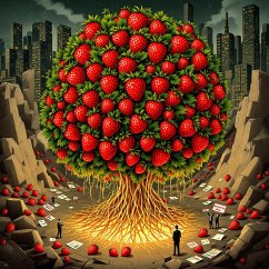 Cover THE STRAWBERRY CONSPIRACY ( The Plantsman, Prequel to The Conquest of Dough. (The Circle of Blame, #2) (eBook, ePUB)