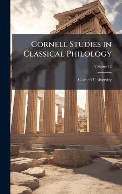 Cover Cornell Studies in Classical Philology
