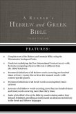 A Reader's Hebrew and Greek Bible A Reader's Hebrew and Greek Bible