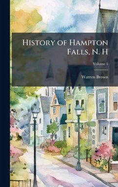 Cover History of Hampton Falls, N. H