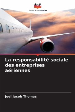 Cover La responsabilité sociale des entreprises aériennes