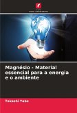 Magnésio - Material essencial para a energia e o ambiente