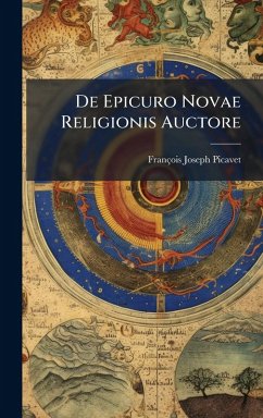 Cover De Epicuro Novae Religionis Auctore