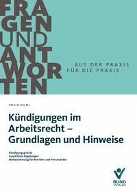 Cover Grundlagen arbeitsrechtlicher Kündigungen