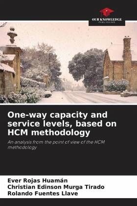 One-way capacity and service levels, based on HCM methodology One-way capacity and service levels, based on HCM methodology