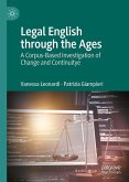 Legal English through the Ages Legal English through the Ages