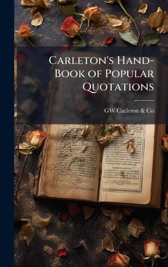 Cover Carleton's Hand-Book of Popular Quotations