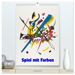 Cover Spiel mit Farben (hochwertiger Premium Wandkalender 2026 DIN A2 hoch), Kunstdruck in Hochglanz