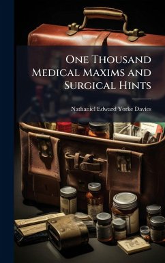 Cover One Thousand Medical Maxims and Surgical Hints