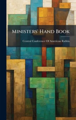 Cover Ministers' Hand Book