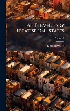 Cover An Elementary Treatise On Estates