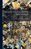 RÃ(c)sumÃ(c) Des Leçons De MÃ(c)canique