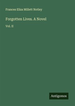 Cover Forgotten Lives. A Novel