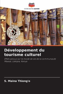 Cover Développement du tourisme culturel