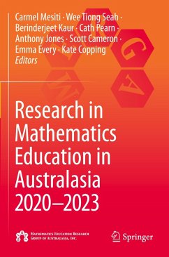 Cover Research in Mathematics Education in Australasia 2020-2023