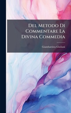 Cover Del Metodo Di Commentare La Divina Commedia
