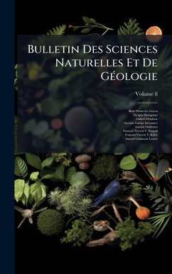 Cover Bulletin Des Sciences Naturelles Et De GÃ(c)ologie