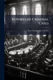 Reports of Criminal Cases