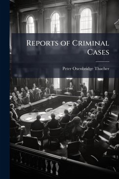 Cover Reports of Criminal Cases