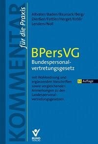 Cover BPersVG - Bundespersonalvertretungsgesetz