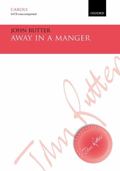 Away in a Manger for mixed chorus a ca ppella score