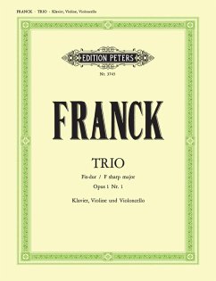 Cover Klaviertrio fis-Dur op.1,1 für Violine, Violoncello und Klavier