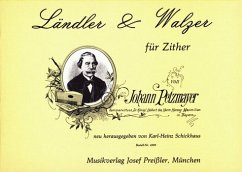 Cover Ländler und Walzer für Konzertzither