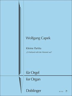Cover Kleine Partita über 'O Heiland reiß die Himmel auf' für Orgel