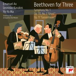 Cover Beethoven For Three:Sinf 1/Piano Trios Op.70 & 11