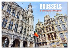 Brussels - a fascinating metropolis (Desk Calendar 2026 DIN A5 landscape), CALVENDO 12 Month DeskCalendar