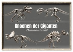 Knochen der Giganten - Dinosaurier im Porträt (Wandkalender 2026 DIN A2 quer), CALVENDO Monatskalender