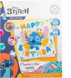 Cover Crystal Art Grußkarte Stitch Birthday