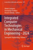Integrated Computer Technologies in Mechanical Engineering - 2024 (eBook, PDF)