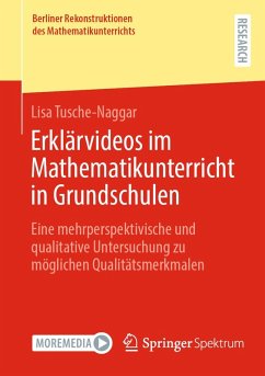 Cover Erklärvideos im Mathematikunterricht in Grundschulen (eBook, PDF)