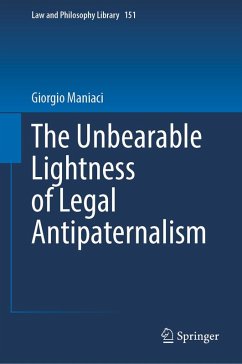 Cover The Unbearable Lightness of Legal Antipaternalism (eBook, PDF)